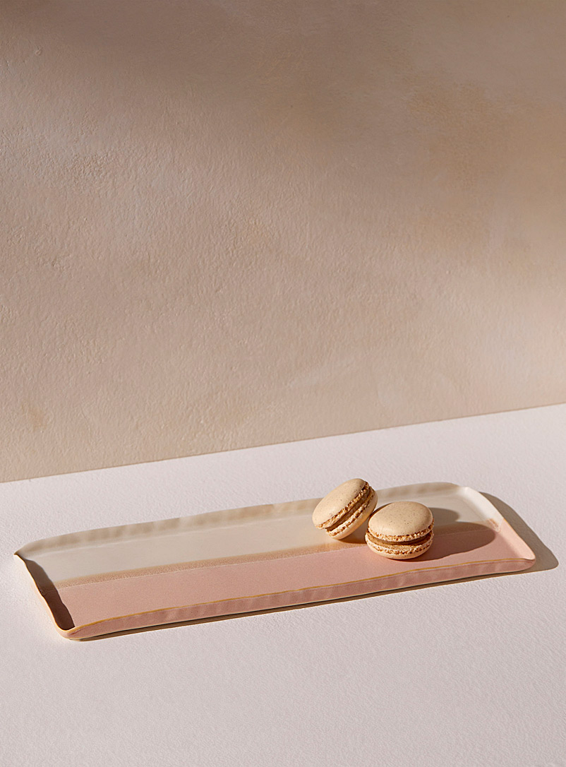 Sophie Manessiez Pink Minimalist porcelain tray