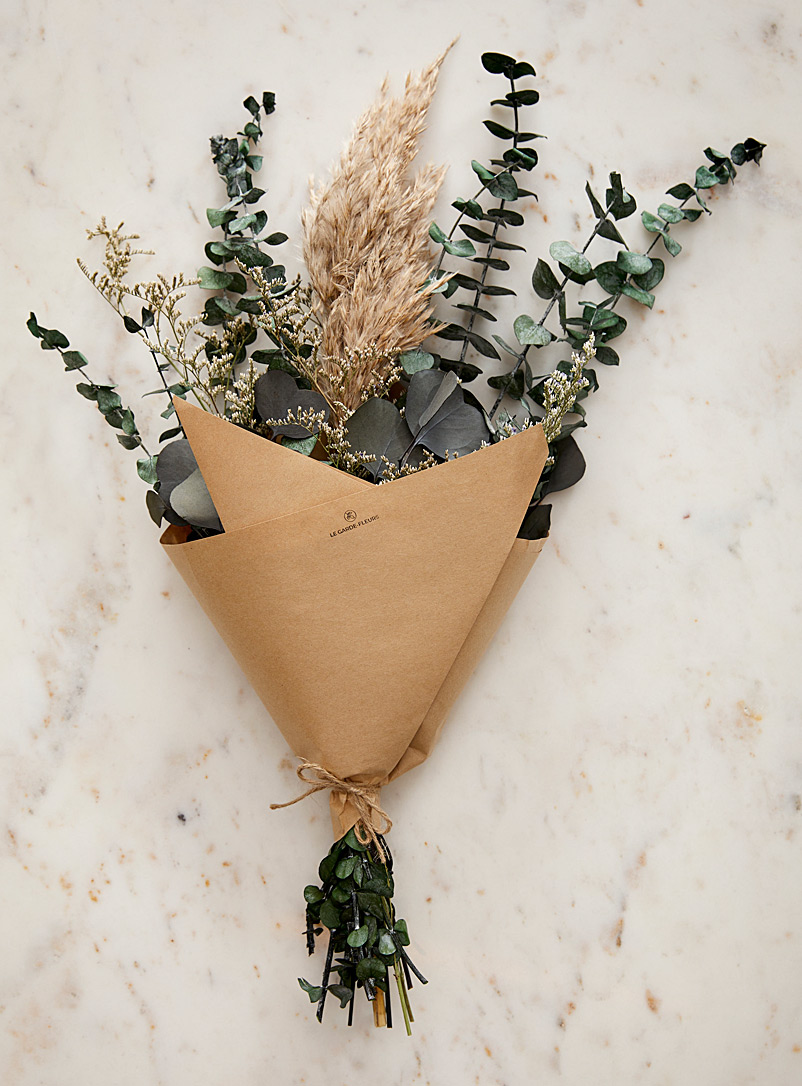 Le garde-fleurs: Le bouquet de plantes séchées Sylvie Assorti
