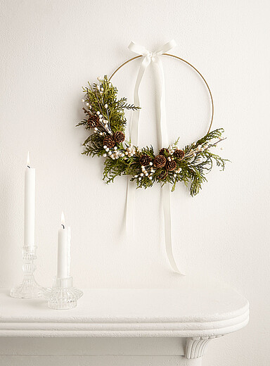 Karina dried plants wreath <b>Christmas Collection</b>