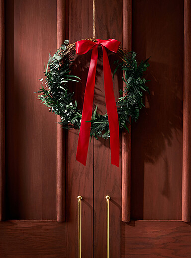Berta dried plant wreath