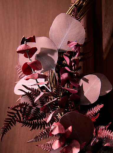 La couronne de plantes s&eacute;ch&eacute;es Olivia