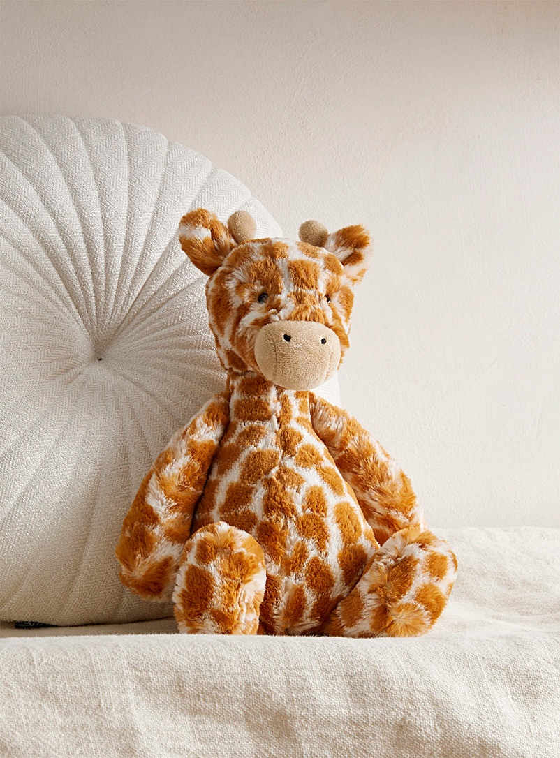 Jellycat: La peluche giraffe Brun à motifs
