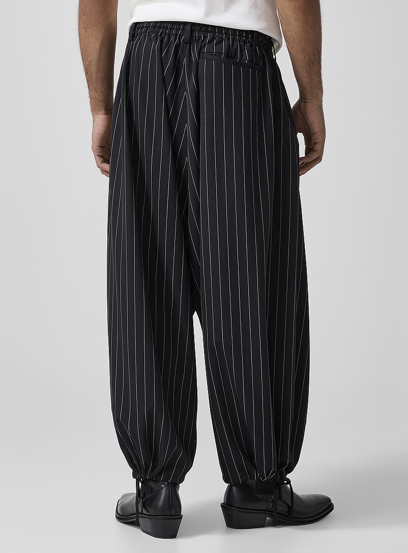 Ultrawide-leg pinstripe pant | Y-3 | Shop Men's Designer Pants