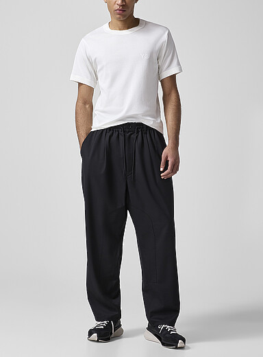 w double polyester pants サイズ2 W005 ovy Touch of wool loose pant | Y-3 | Shop Men's Designer Pants Online