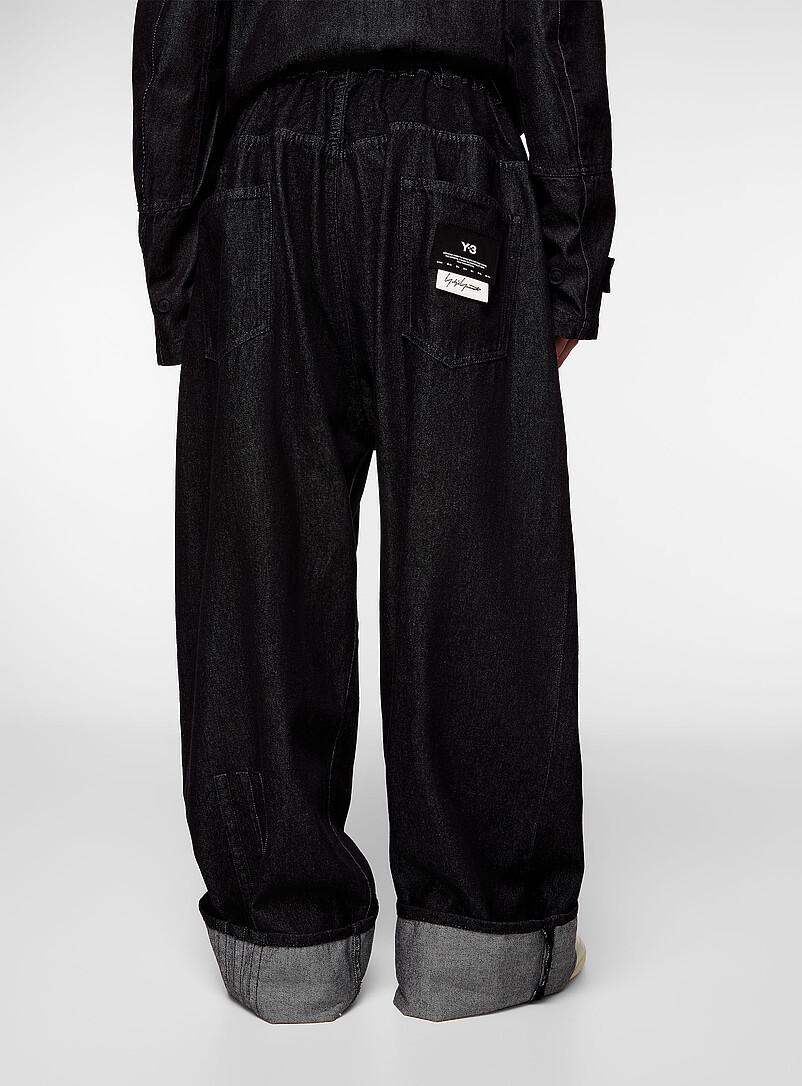 Relaxed black denim pant | Y-3 | | Simons