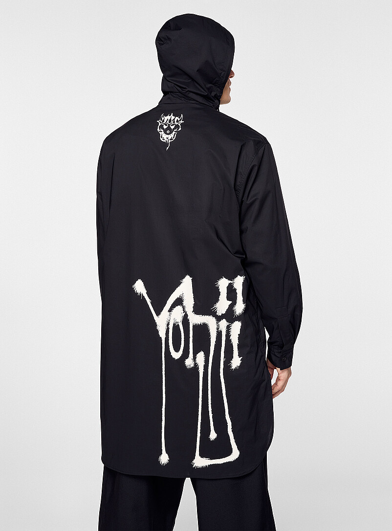 Graffiti hooded long zip shirt Y-3 x Chito | Y-3 | Shop Men's