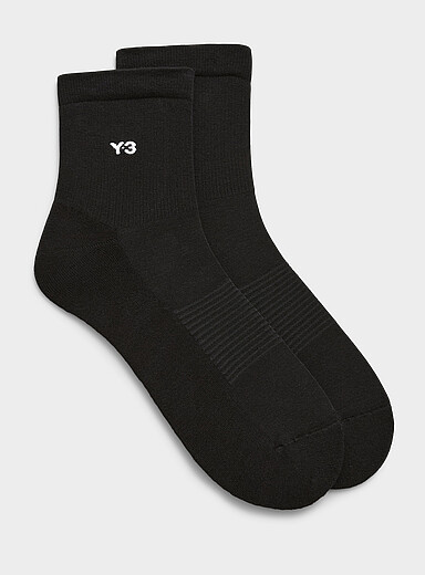 Y-3 ribbed ankle socks