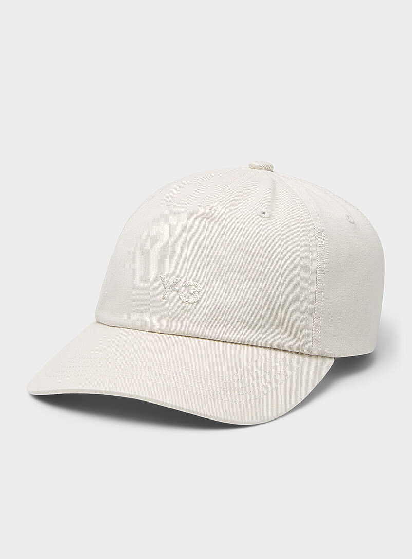 Y-3 Black Embroidered Y-3 baseball cap for men