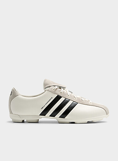 Y-3 White Field contrasting stripes sneakers Men for men