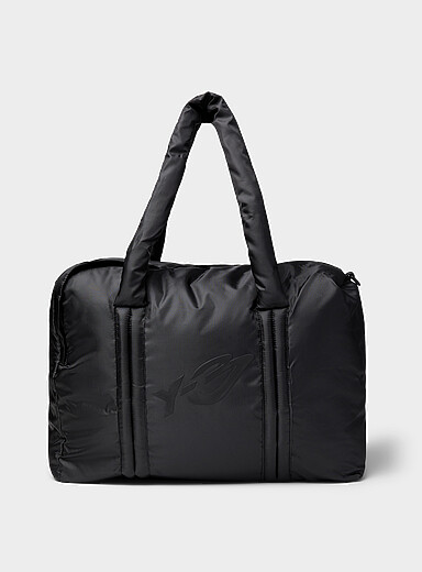Le sac week-end rembourr&eacute; logo