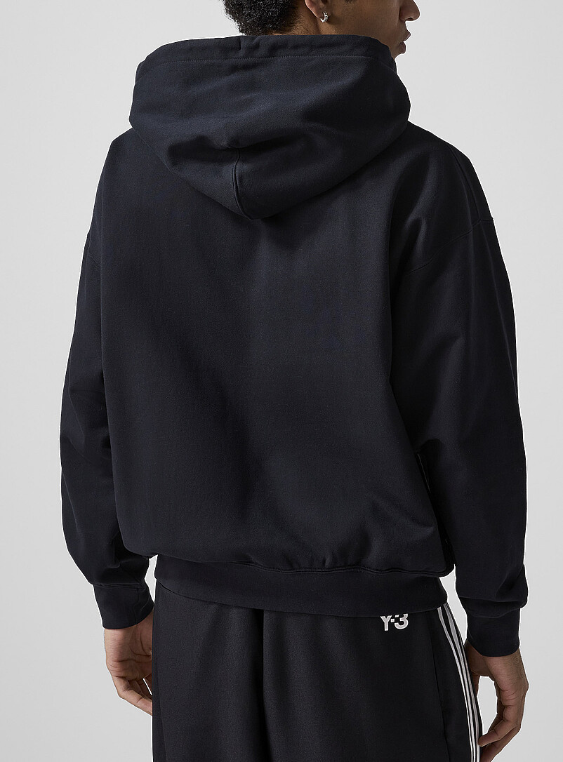 Tone-on-tone logo zip-up hooded sweatshirt | Y-3 | | Simons