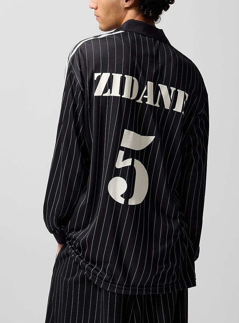 Y-3: Le jersey de soccer Zinedine Zidane Noir pour homme