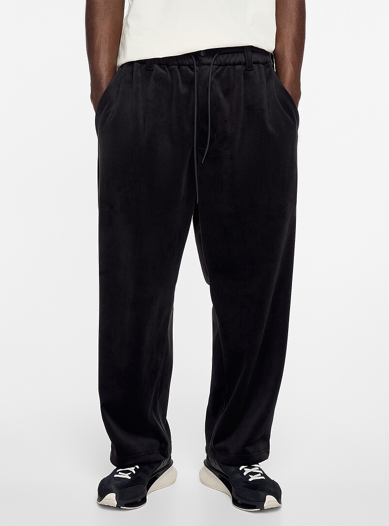 Structured velvet pant product image 2