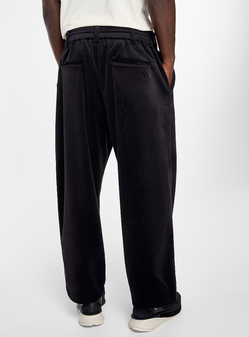 Structured velvet pant product image 3