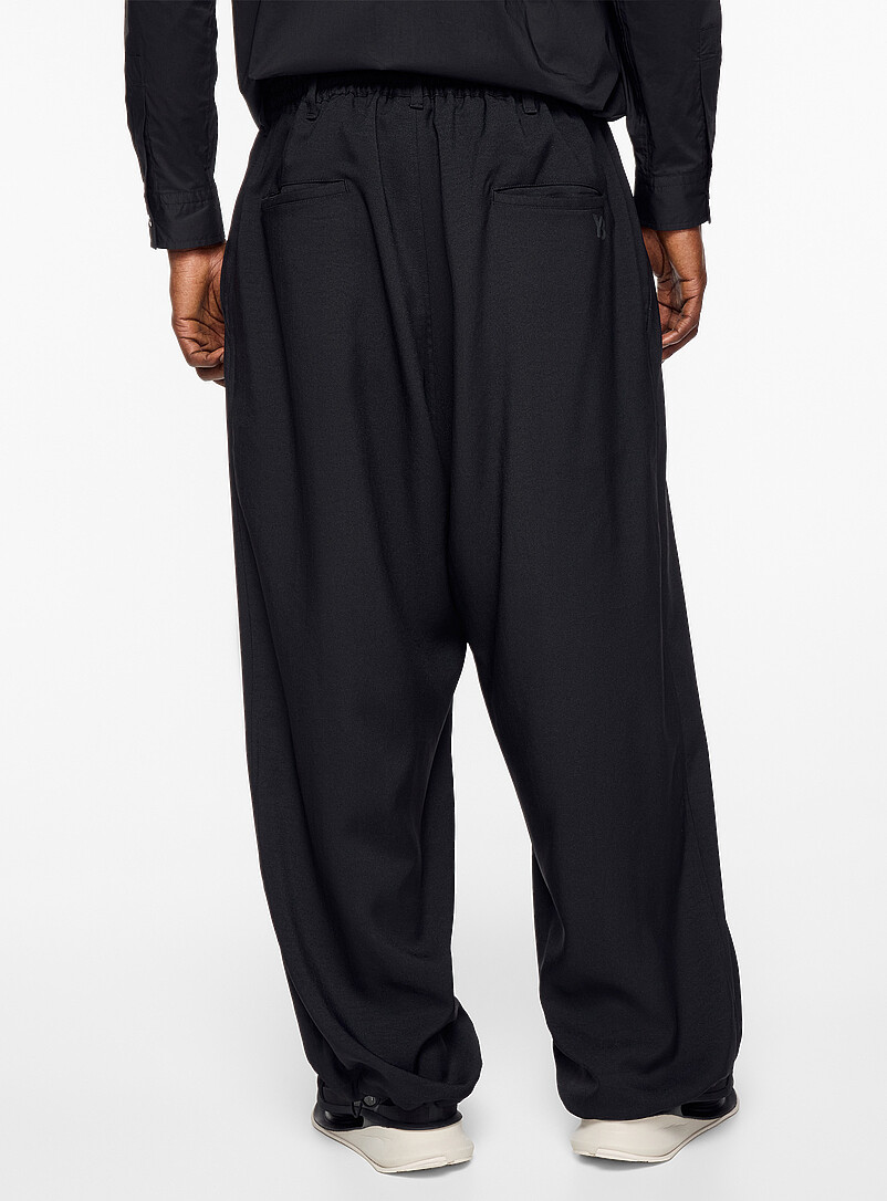 Box pleating convertible wide-leg pant product image 3
