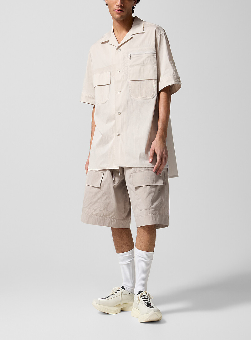 Technical Fabric Cargo Bermuda Short