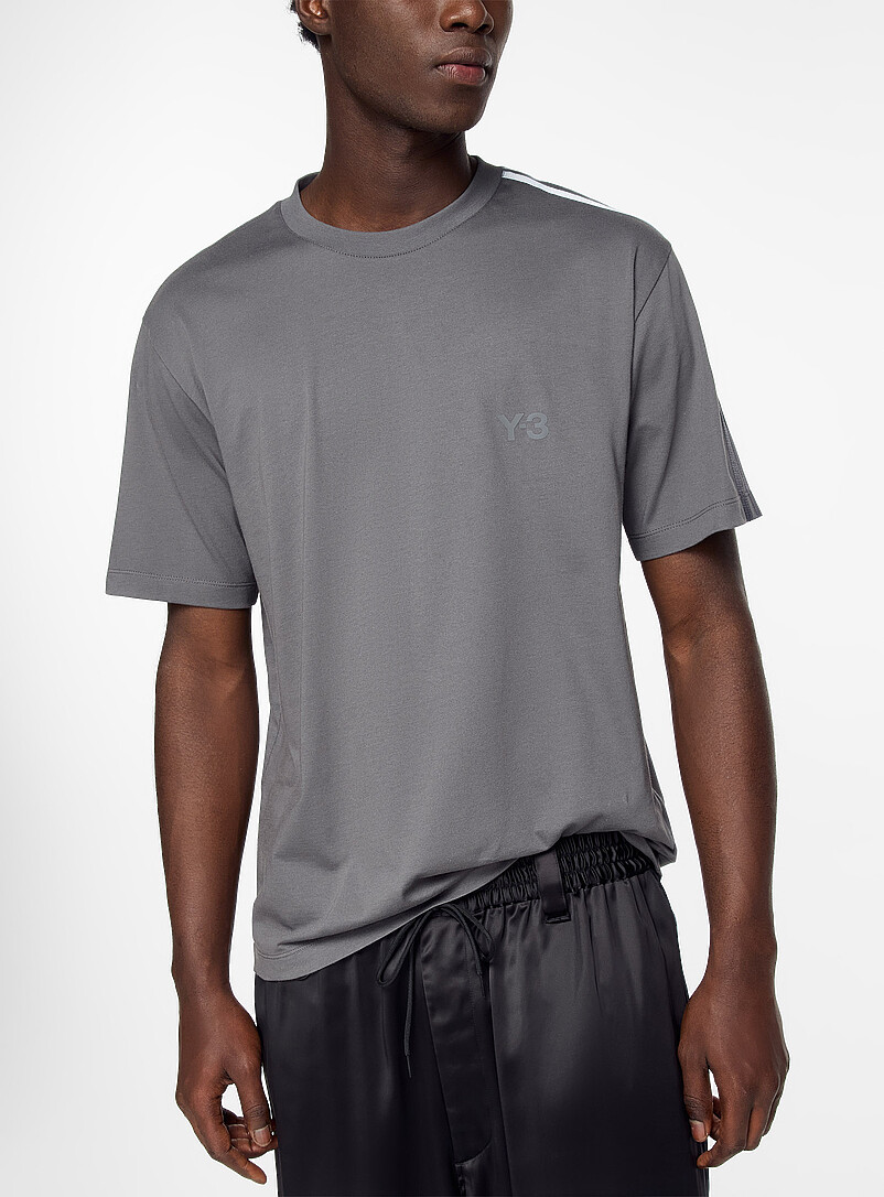Gradient stripe T-shirt product image (primary)