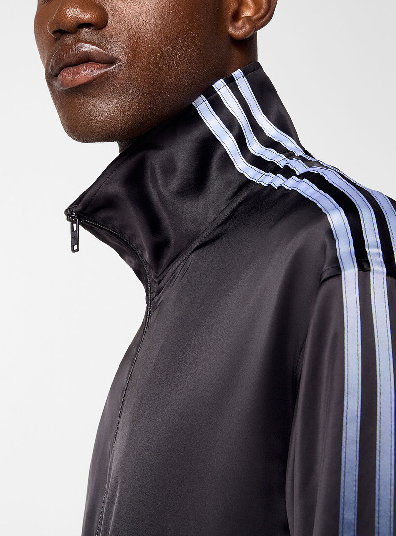 Colour gradient satin track jacket product image 2