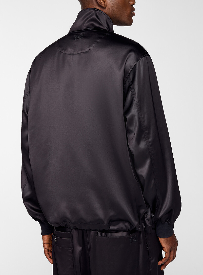 Colour gradient satin track jacket product image 3