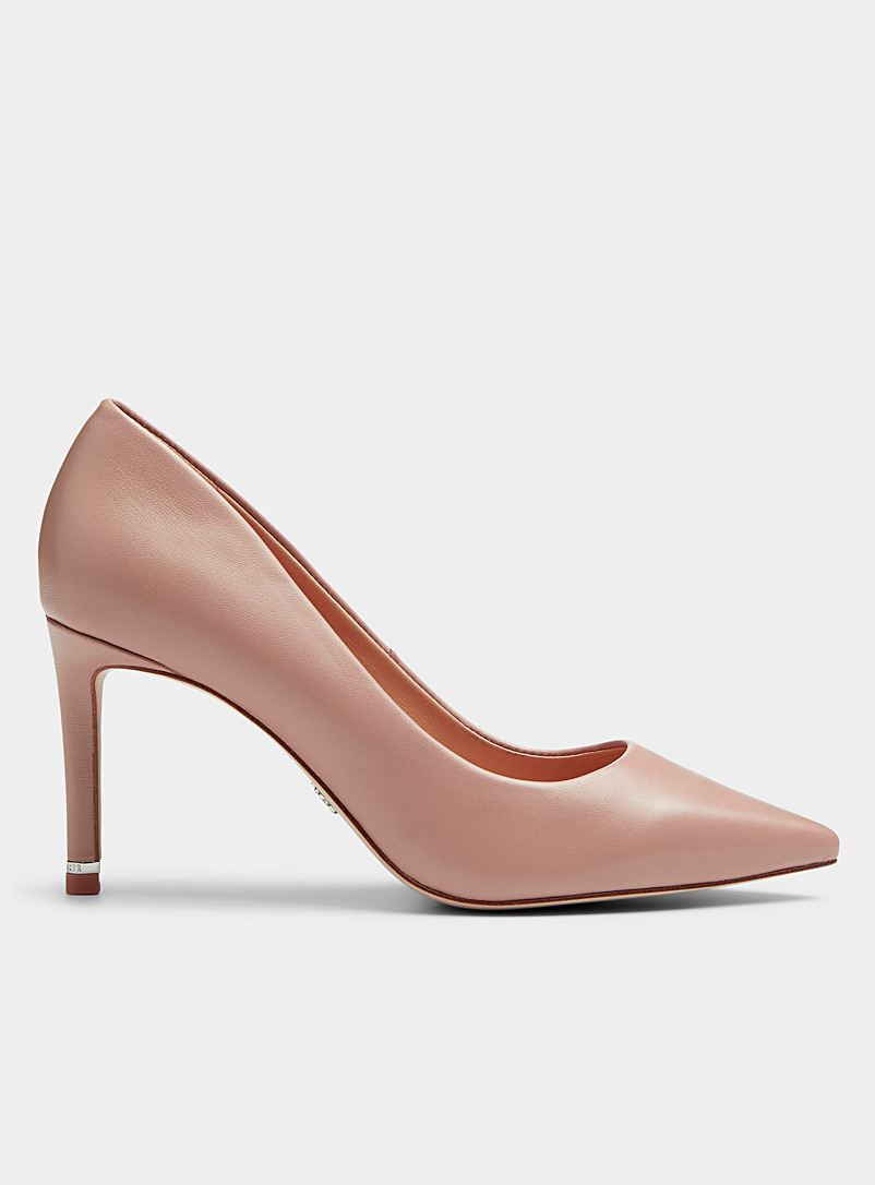Ted Baker Dusty pink Charlotte leather pointed pumps Women for women