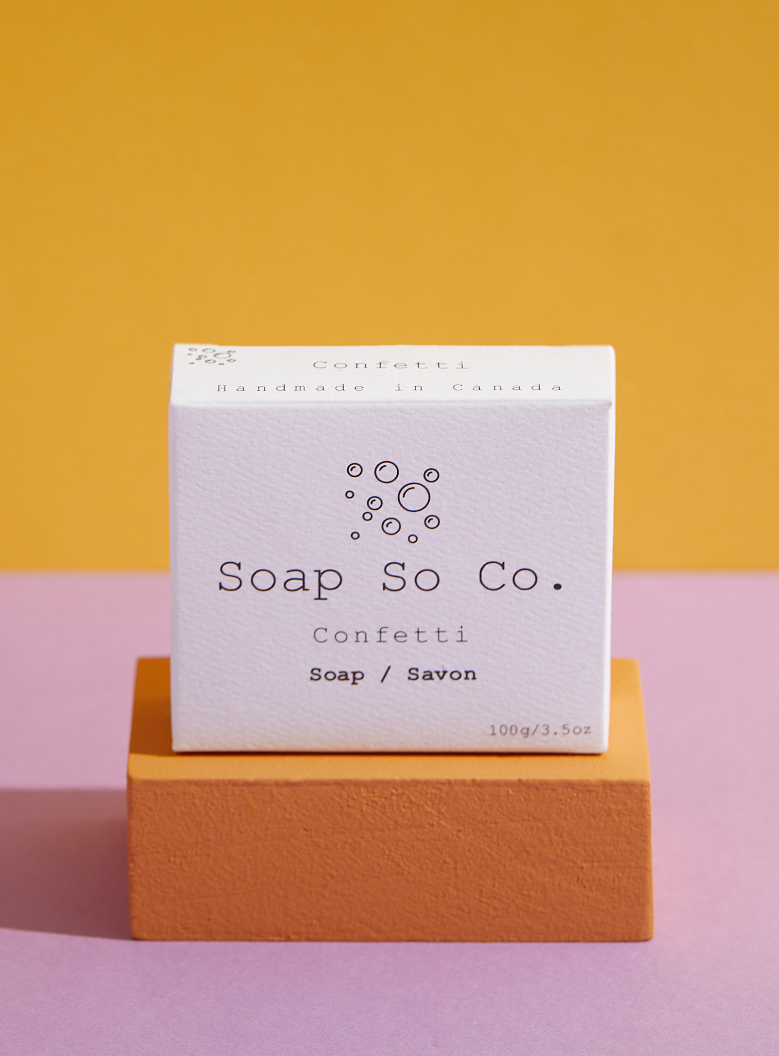 Soap So Co. - La barre de savon Confetti