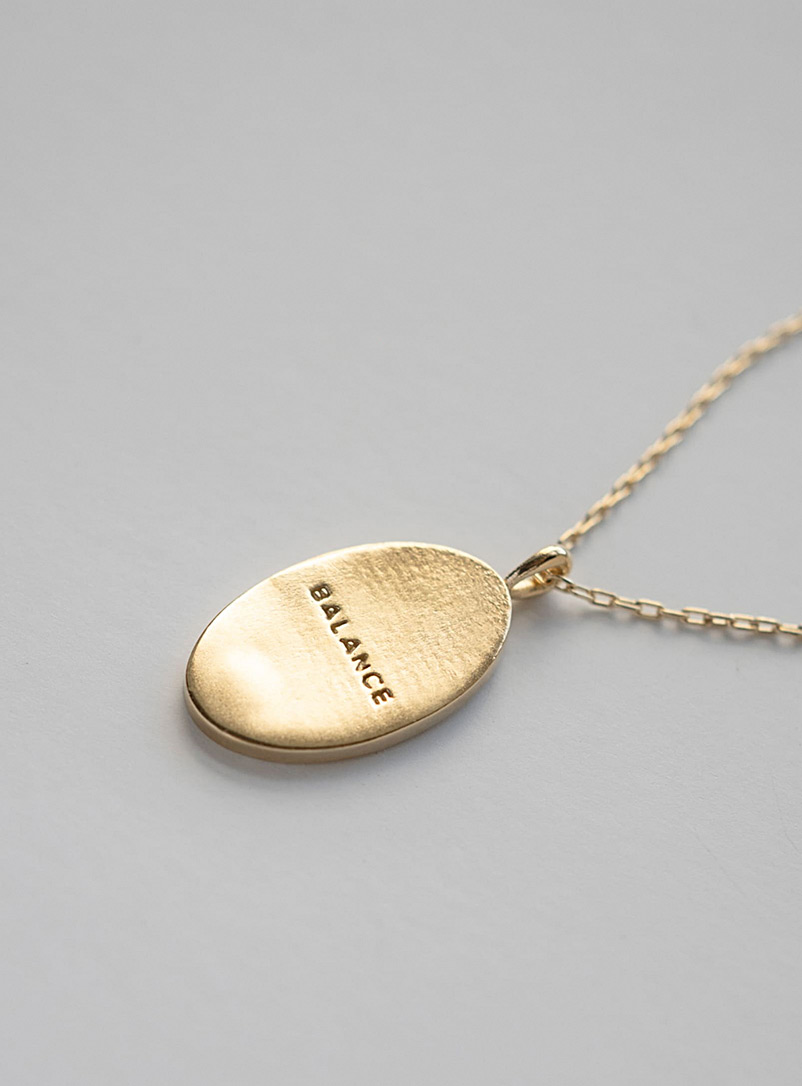 WellDunn: Le collier pendentif signe du zodiaque en or Cancer