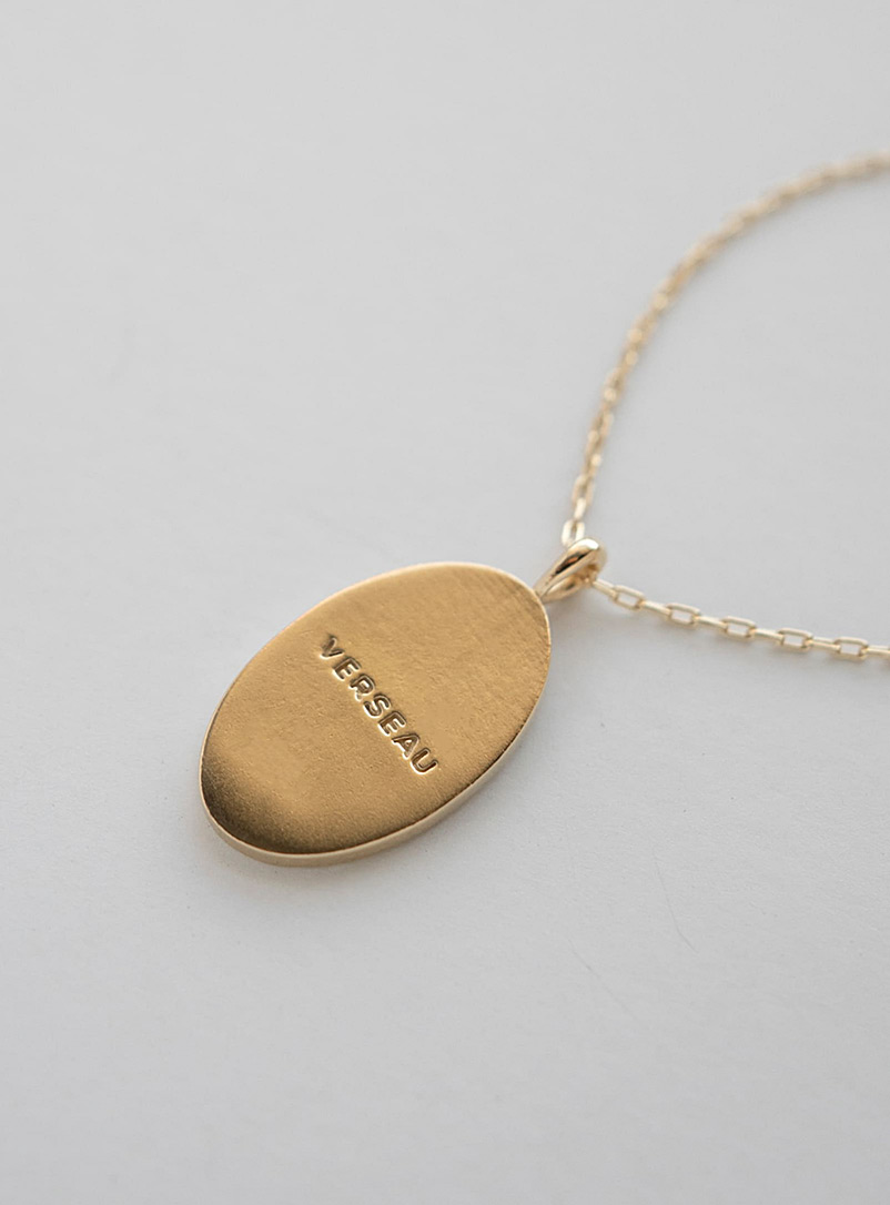 WellDunn: Le collier pendentif signe du zodiaque en or Cancer
