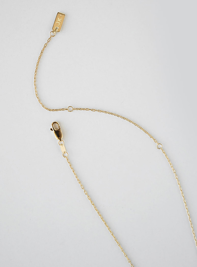 WellDunn: Le collier pendentif signe du zodiaque en or Cancer