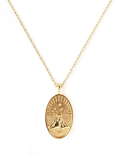WellDunn: Le collier pendentif signe du zodiaque en or Cancer