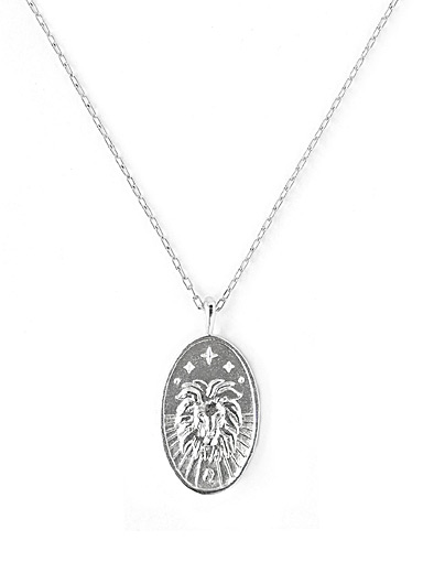 WellDunn: Le collier pendentif signe du zodiaque en argent G&eacute;meaux 