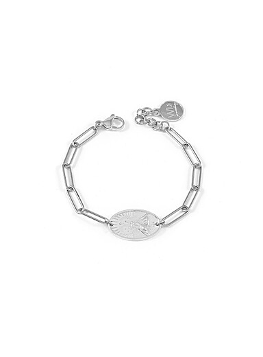 WellDunn: Le bracelet signe astrologique argent&eacute; Exclusivit&eacute; Fabrique 1840 Cancer
