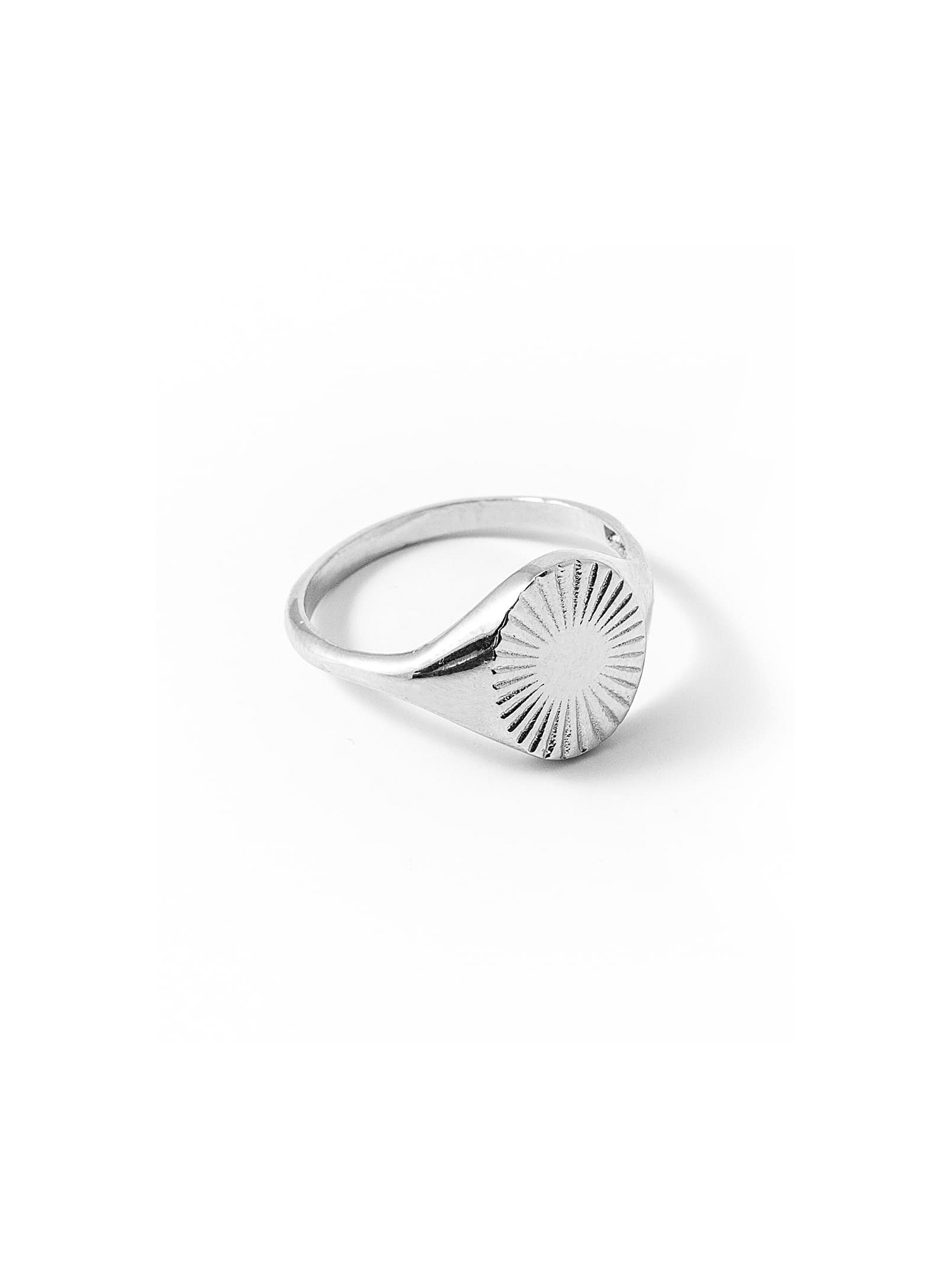 WellDunn - Oro silver signet ring
