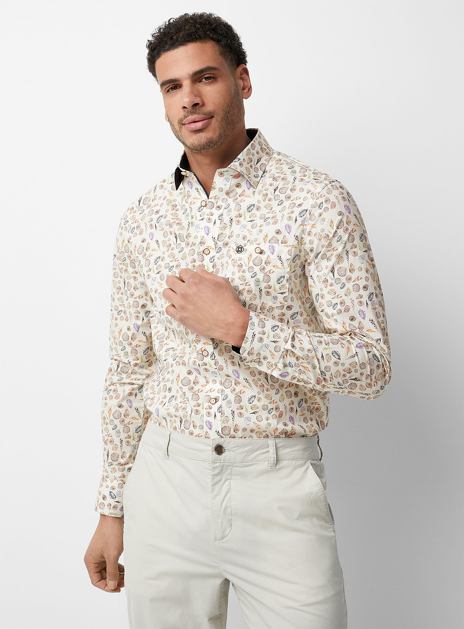 Le 31 - La chemise coquillages colorés
