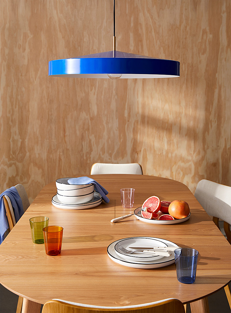 OYOY Living design: La lampe suspendue géométrique Voir nos formats offerts Bleu