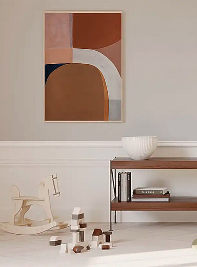 L'affiche Painted Shapes&nbsp;01 Voir nos formats offerts