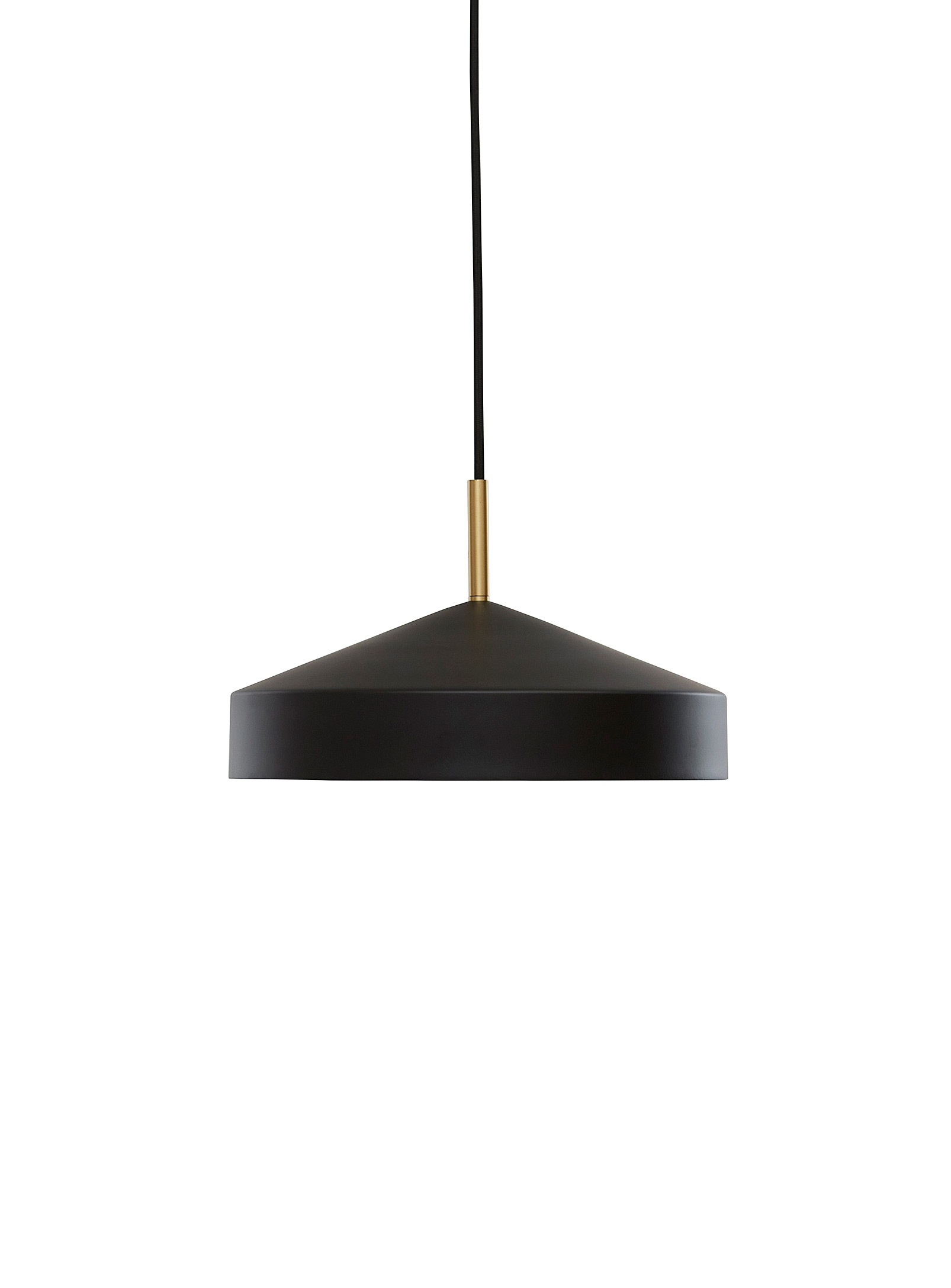 Oyoy Living Design Small Geometric Hanging Lamp In Black