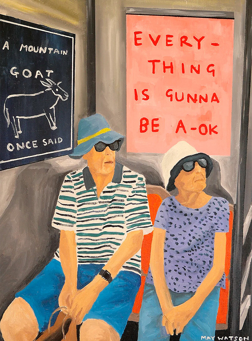 Everything Is Gunna Be OK art print See available sizes product image (primary)