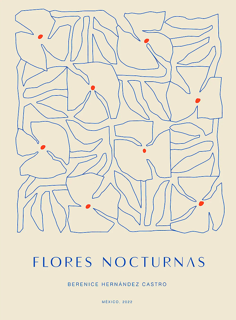 Flores Nocturnas 01 art print See available sizes product image 3