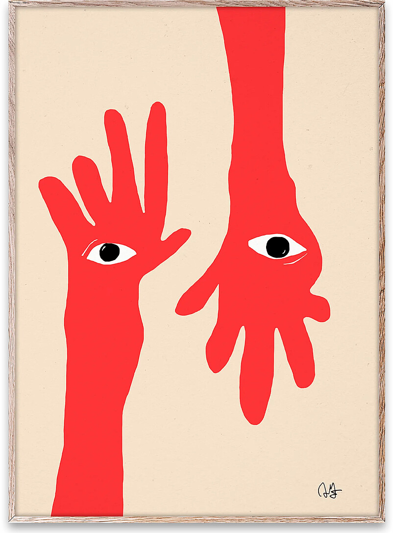 Hamsa Hands art print See available sizes product image 3