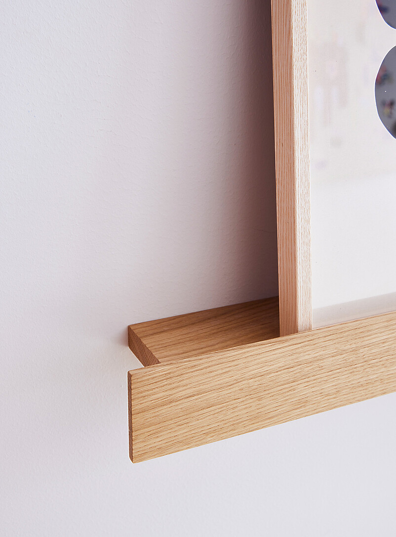 Gallery oak floating shelf product image 2