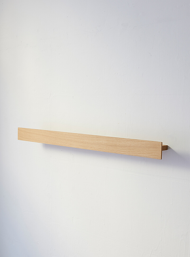 Gallery oak floating shelf product image 3