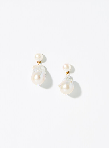 Les boucles d'oreilles perles Josefina