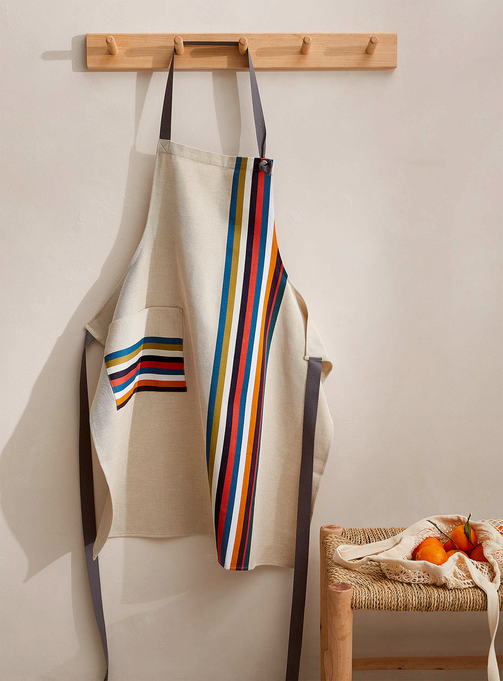 Simons Maison - Colourful stripes apron