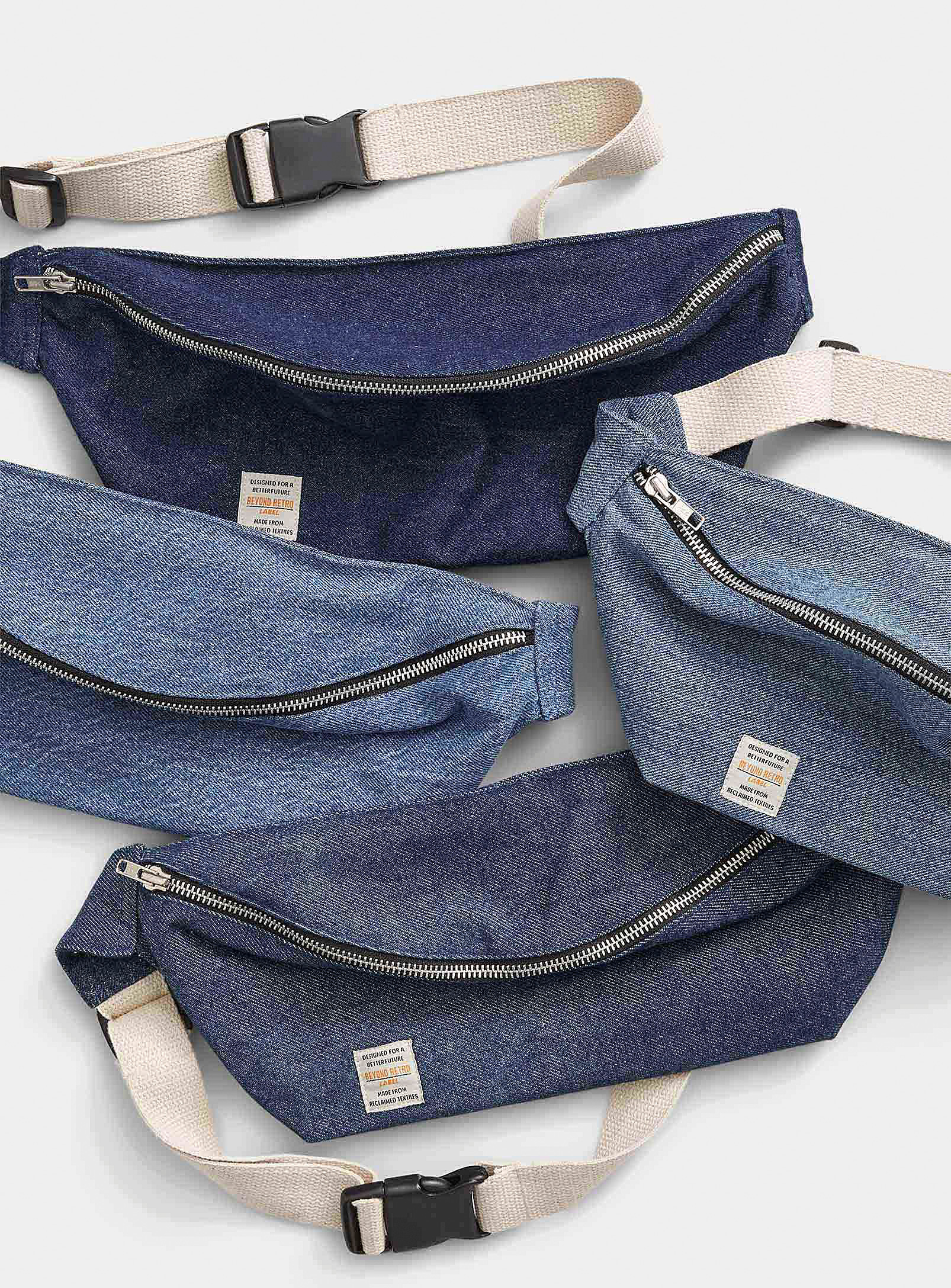 Simons - Women's Upcycled denim belt bag