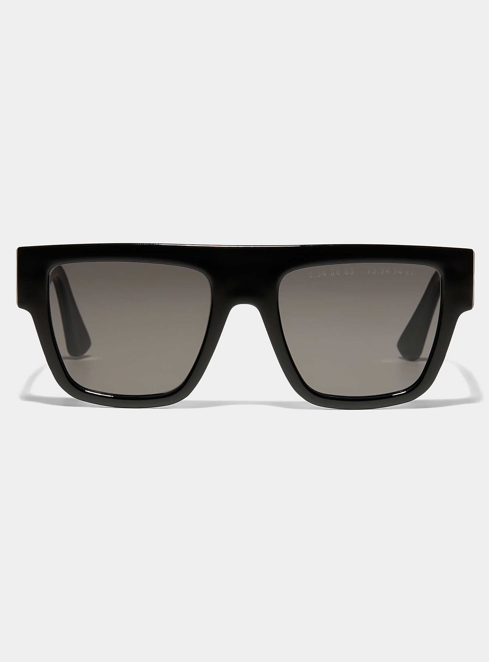 Clean Waves Type 01 Deep Space Square Sunglasses In Black