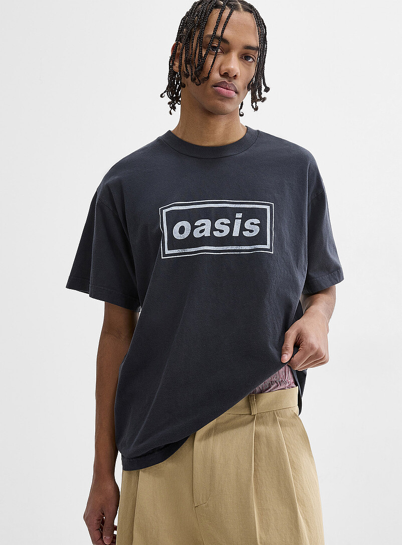 Oasis washed T-shirt Imported from Seoul product image (primary)