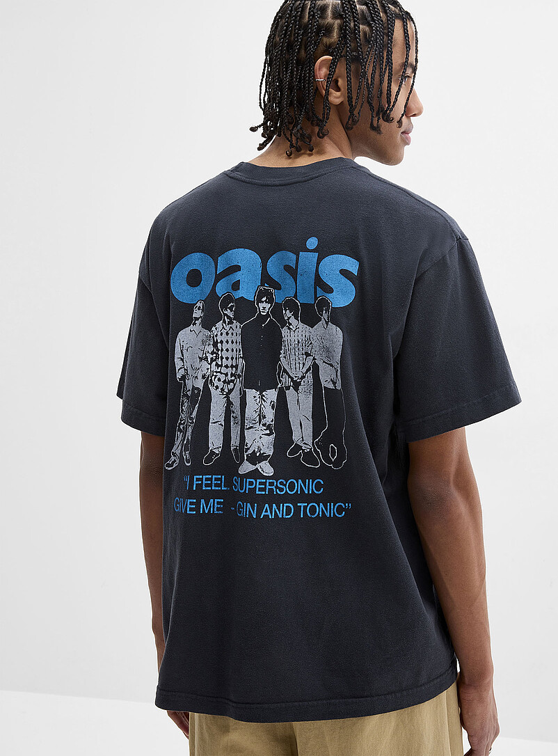 Oasis washed T-shirt Imported from Seoul product image 2