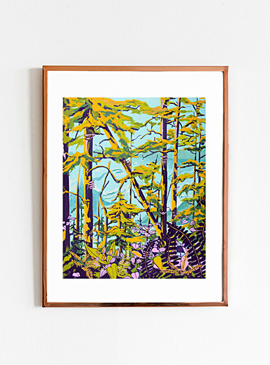 L'affiche For&ecirc;t bor&eacute;ale Voir nos formats offerts