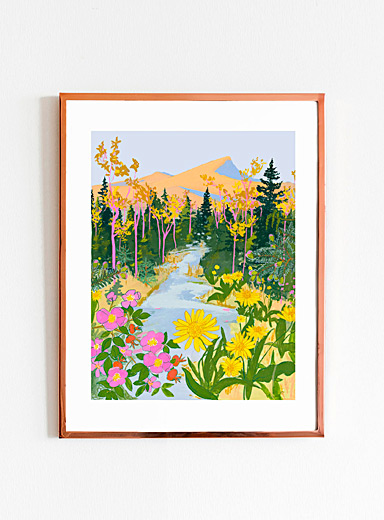 Lizz Miles Art: L'affiche Yukon Voir nos formats offerts Assorti