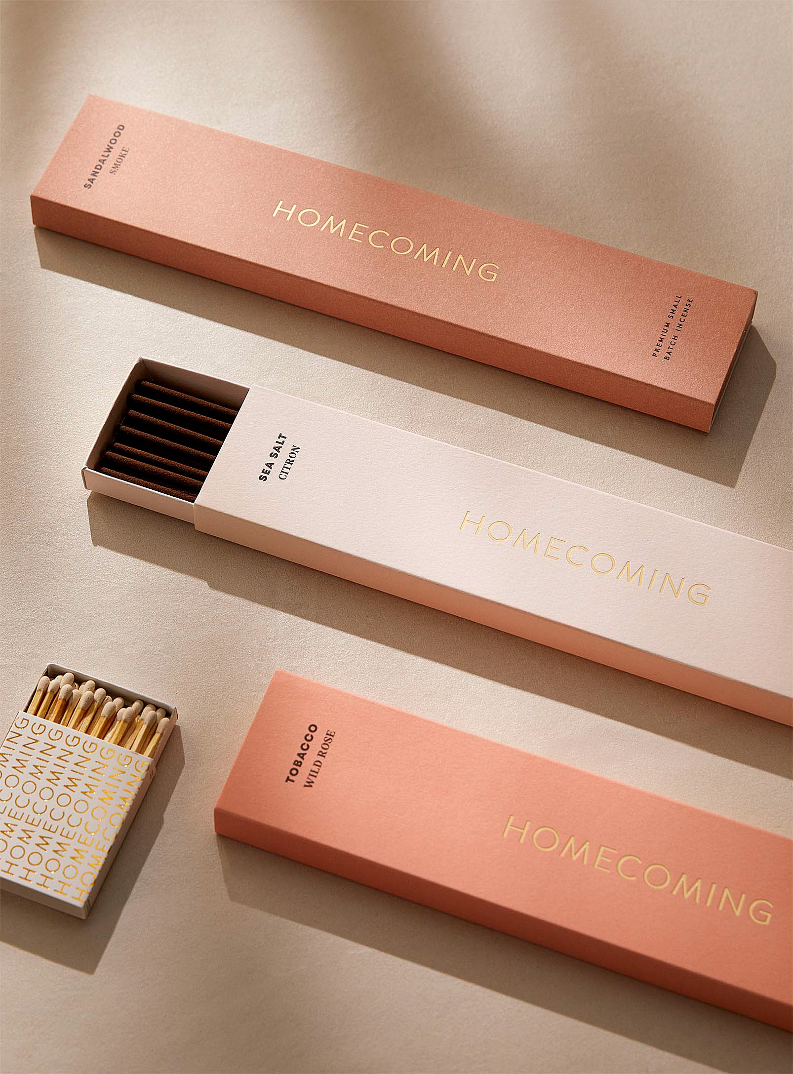 Homecoming Candles - Le trio d'encens